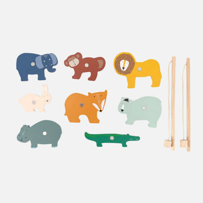 Wooden Fishing Game - Trixie Baby Animals
